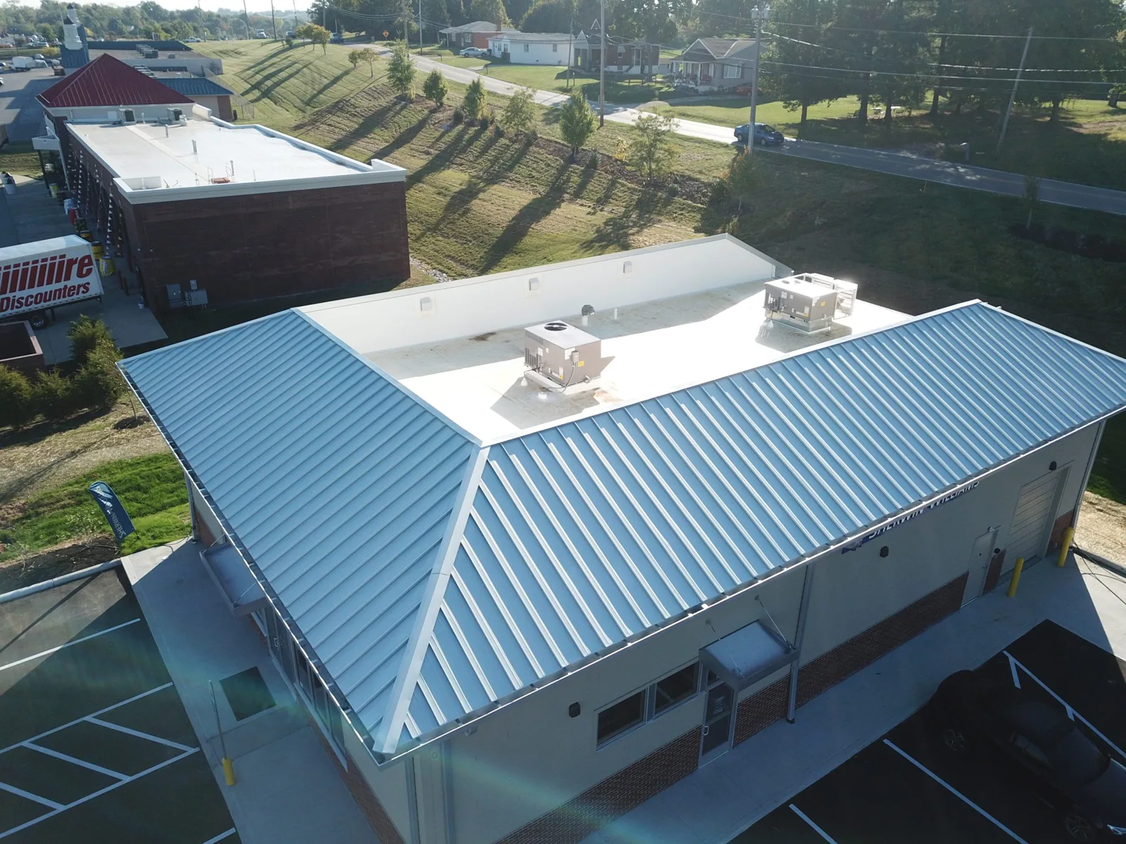 Ponding Water Roof Repair in Gastonia, NC