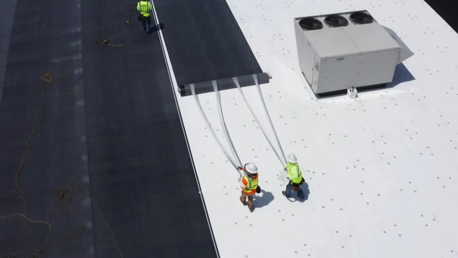 Occupied Building Reroofing in Gastonia, NC